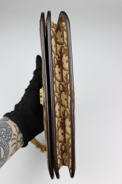 Dior Monogram Shoulder Bag 1980s