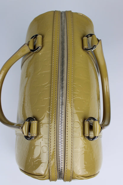 Dior Monogram Patent Boston Bag 2008