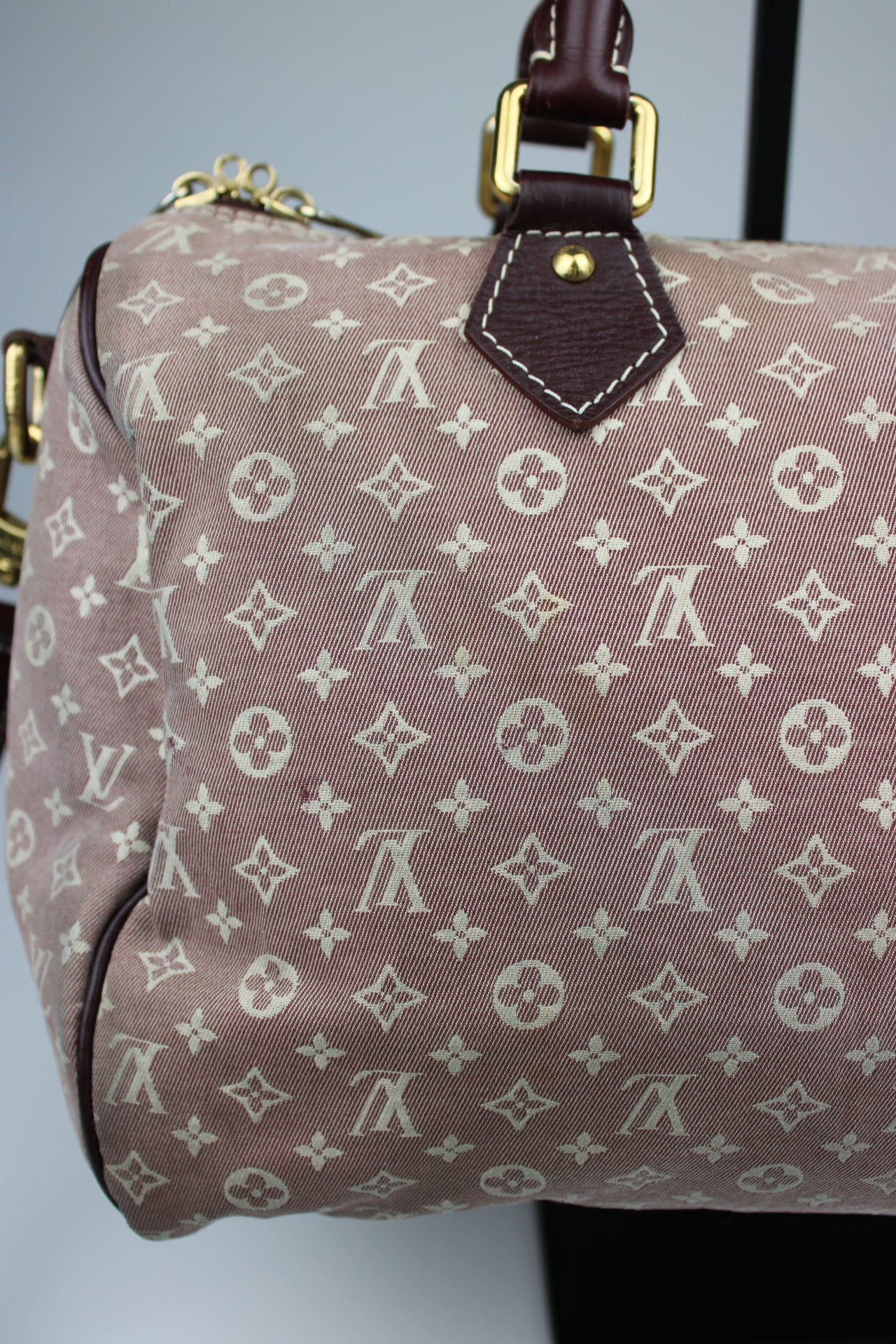 Louis Vuitton Mini Lin Speedy 30 Bandoulière Bag 2010