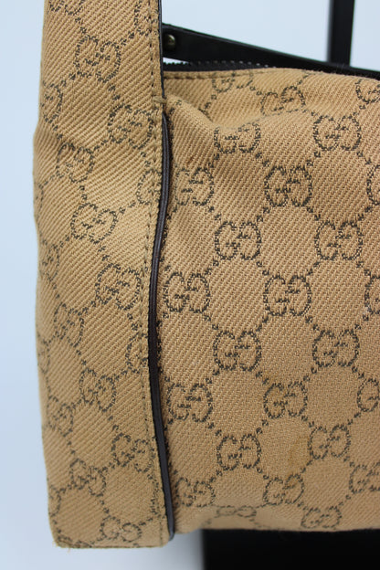 Gucci Monogram Denim Shoulder Bag