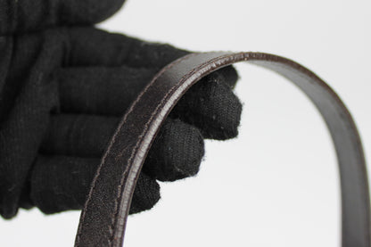 Fendi Zucchino Drawstring Baguette Bag