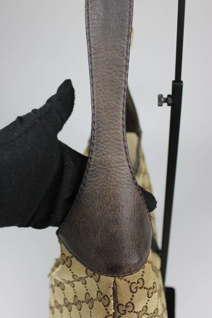 Gucci Monogram Hobo Jackie Bag