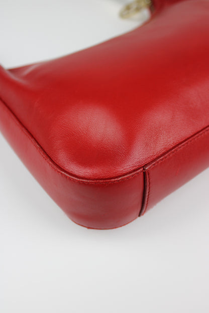 Gucci Leather Shoulder Bag 1990s