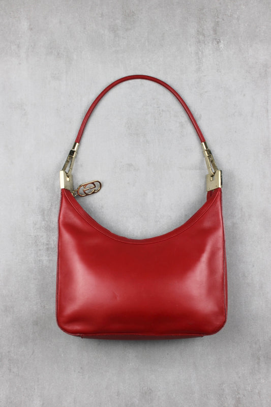 Gucci Leather Shoulder Bag 1990s
