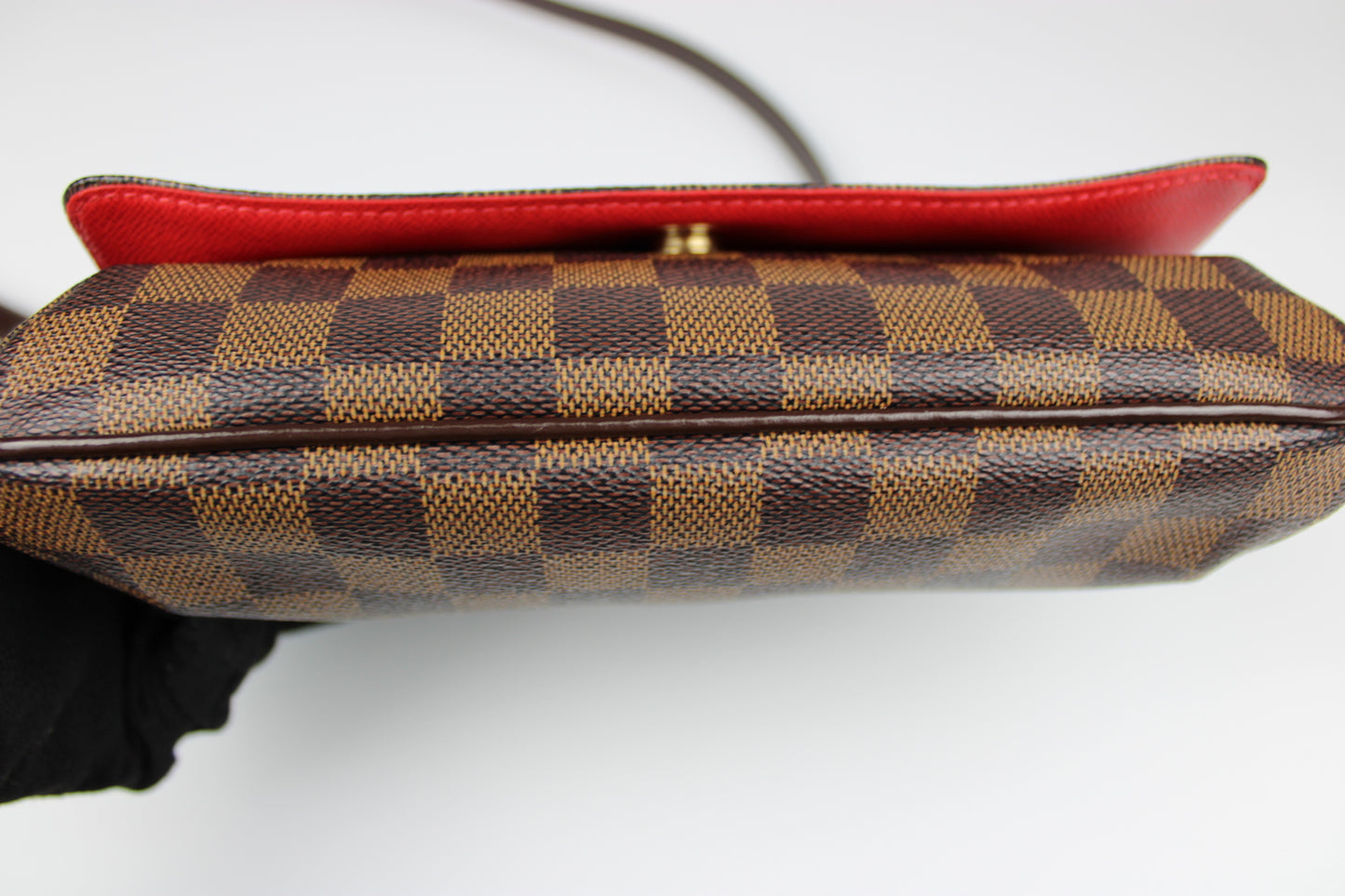 Louis Vuitton Damier Ebene Musette Cross Body Bag 2006