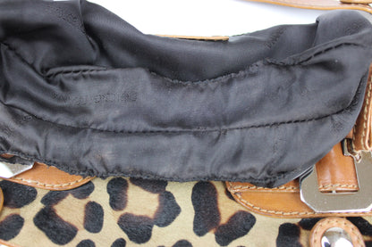 Dolce & Gabbana Pony Hair Leopard Print Bag