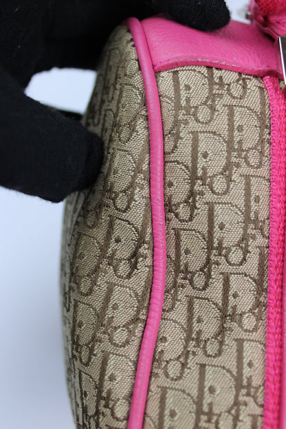 Dior Monogram Columbus Boston Bag 2005