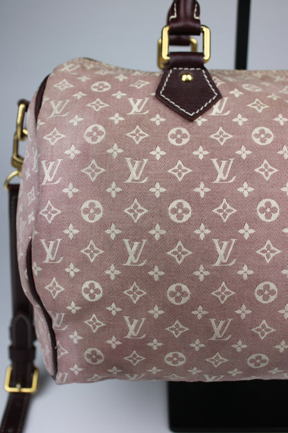 Louis Vuitton Mini Lin Speedy 30 Bandoulière Bag 2010