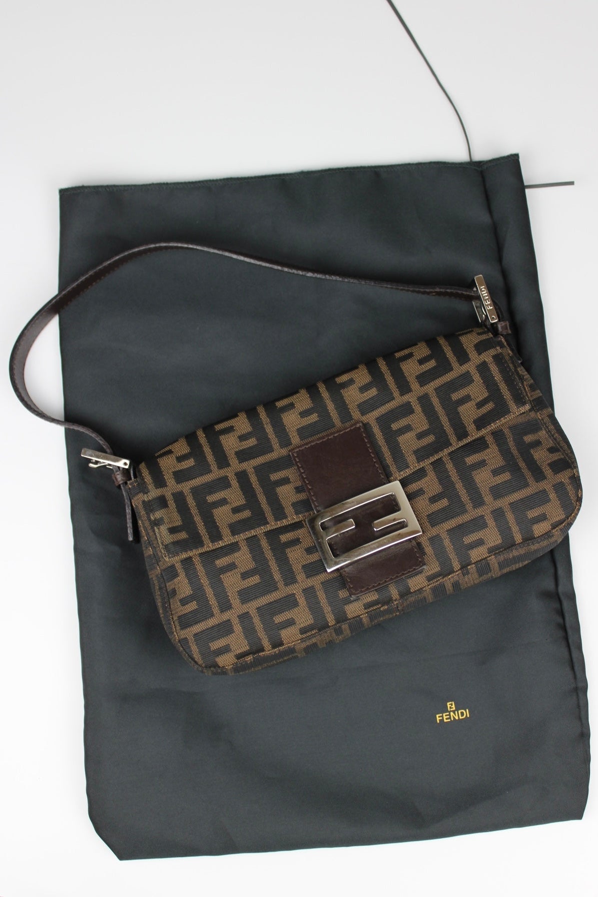 Fendi Zucca Baguette Bag 26424