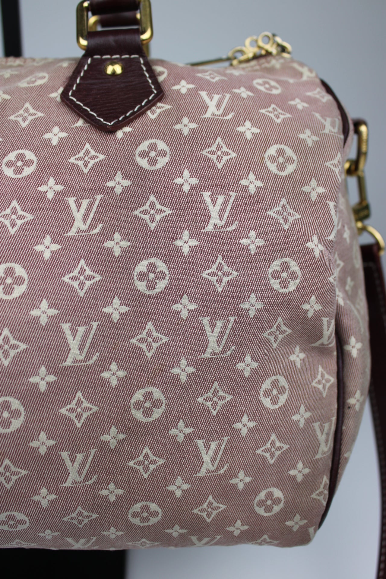 Louis Vuitton Mini Lin Speedy 30 Bandoulière Bag 2010