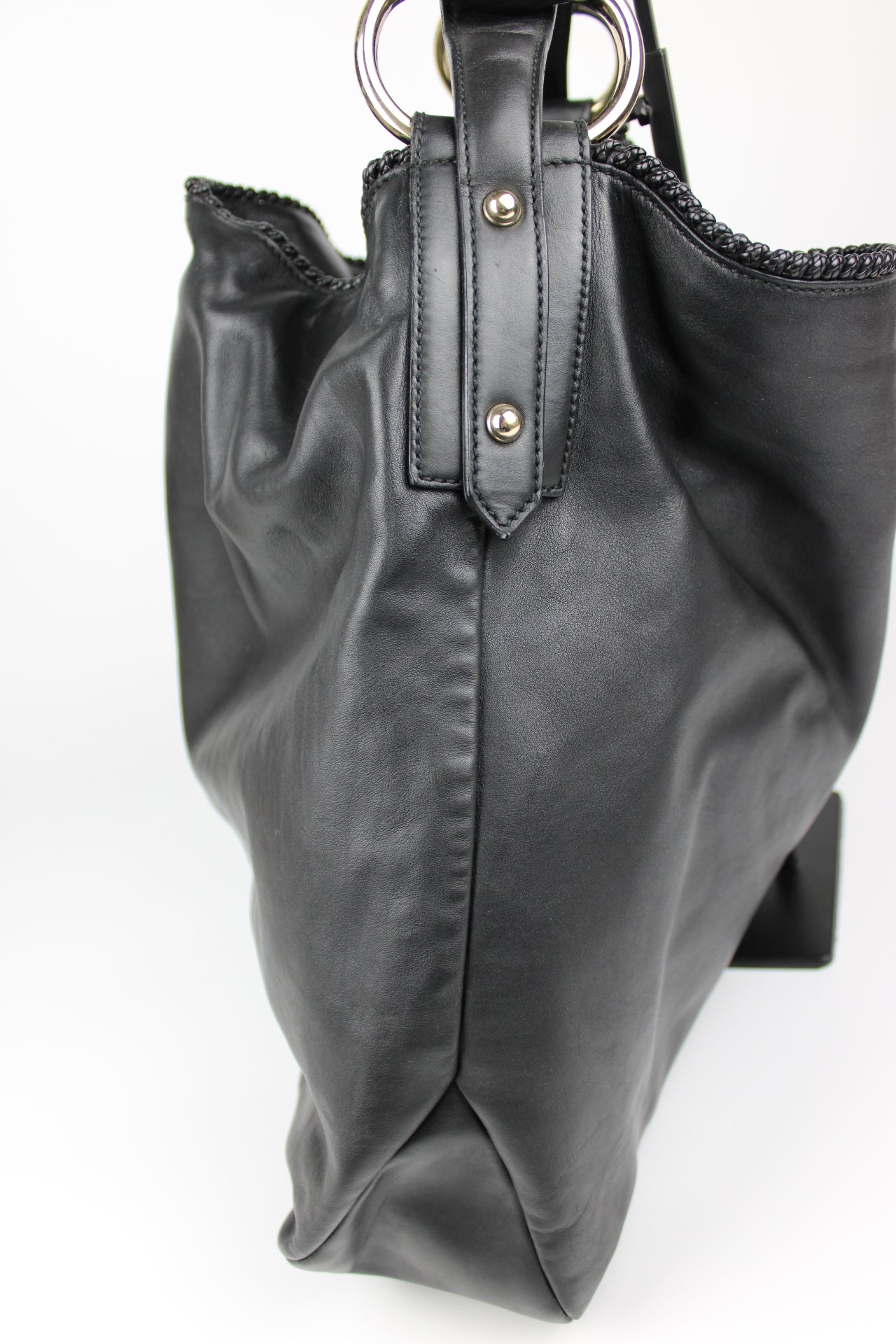 Gucci Horsebit Giant Hobo Leather Bag