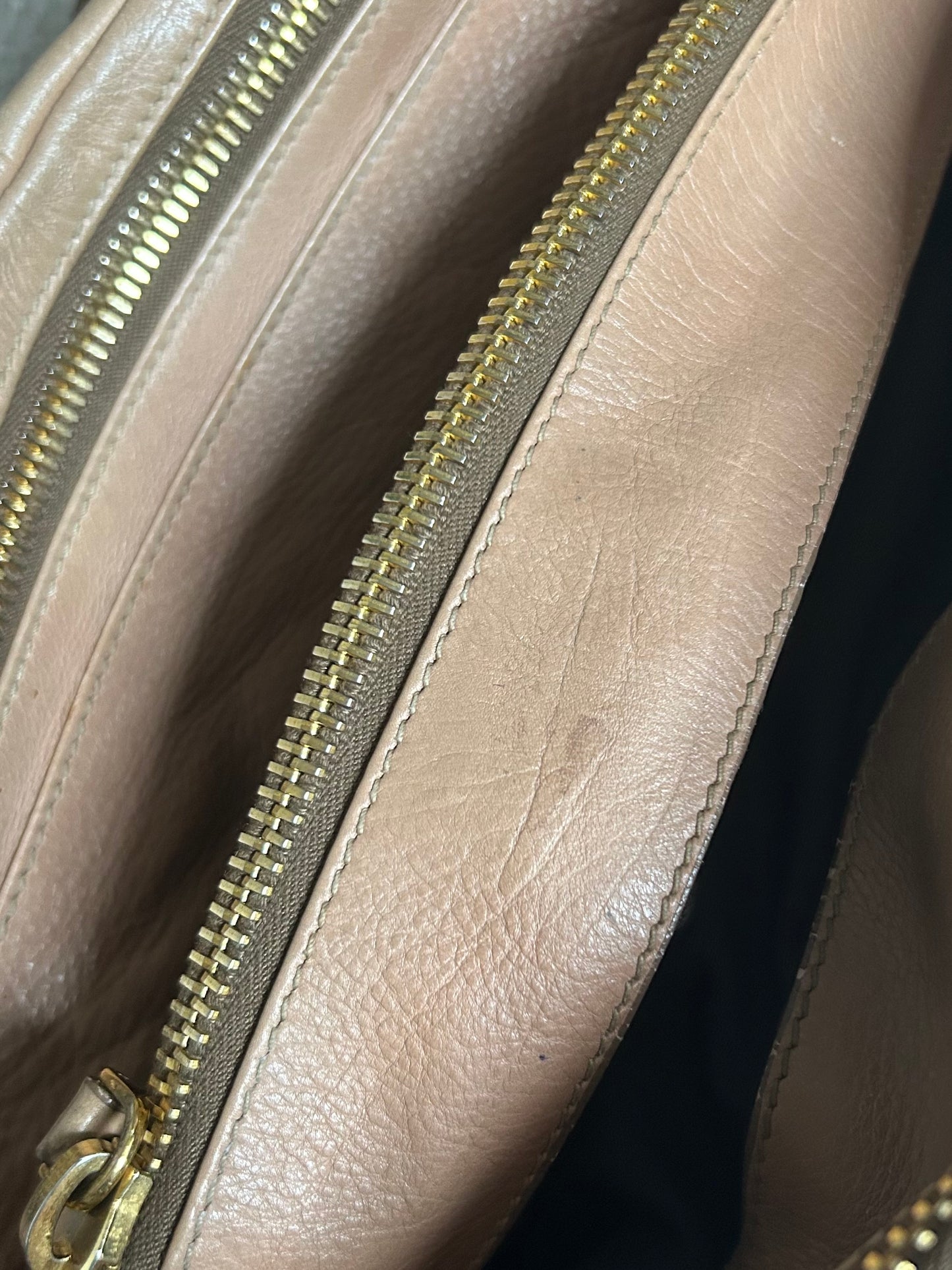 Miu Miu Leather Hobo Bag