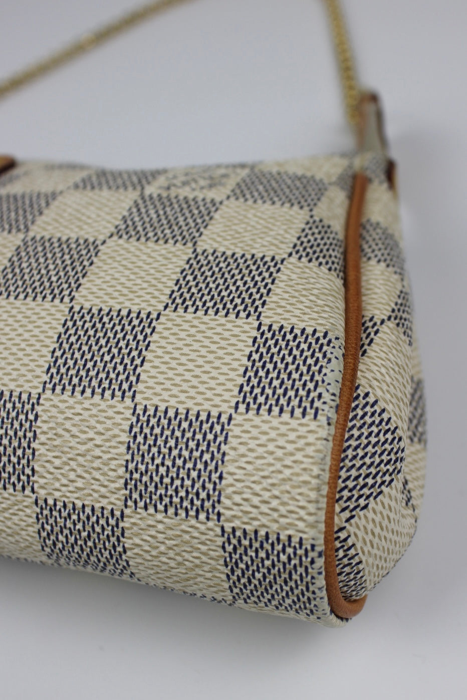 Louis Vuitton Damier Azur Eva Pochette Bag 2012