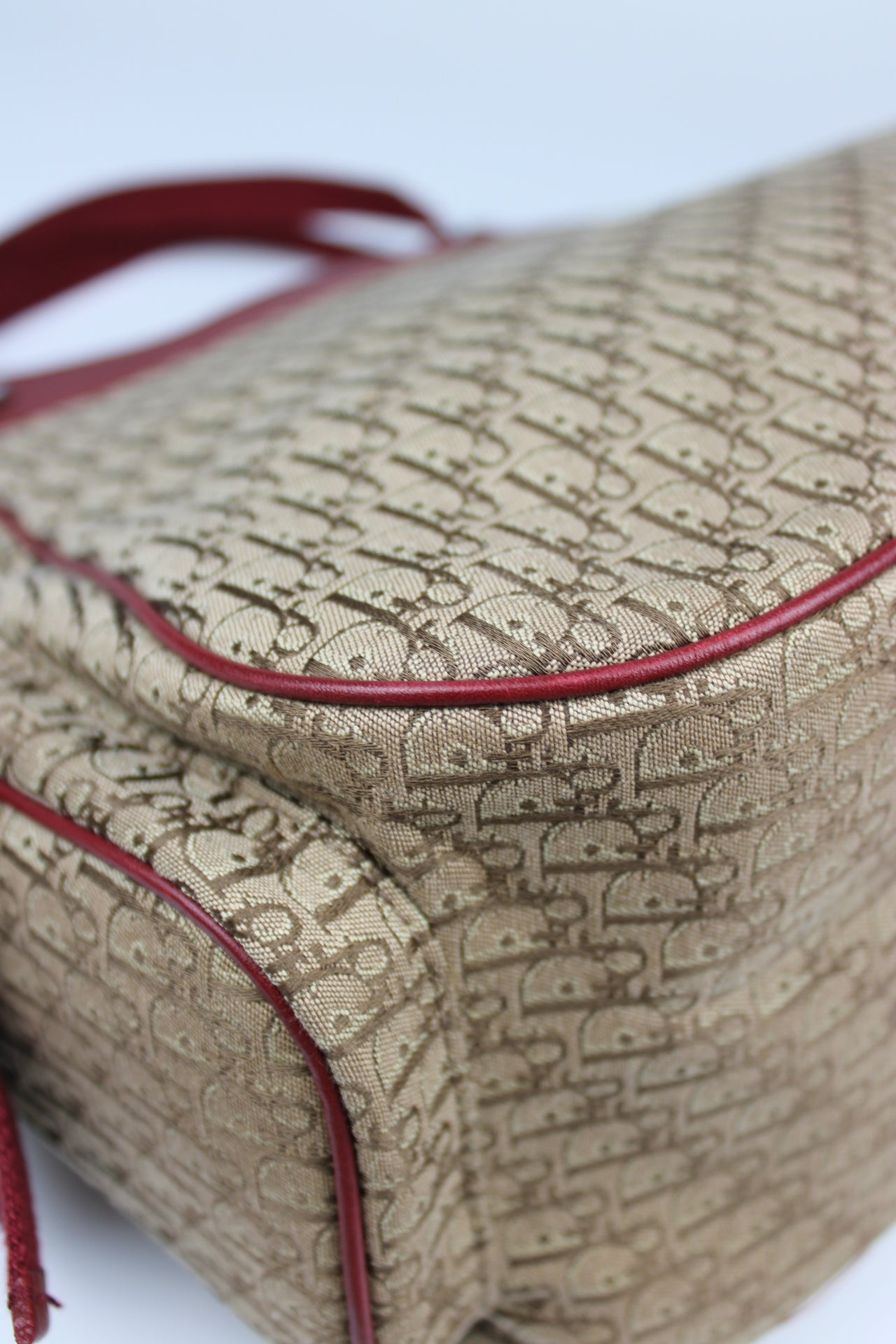 Dior Monogram Columbus Hobo Bag 2006