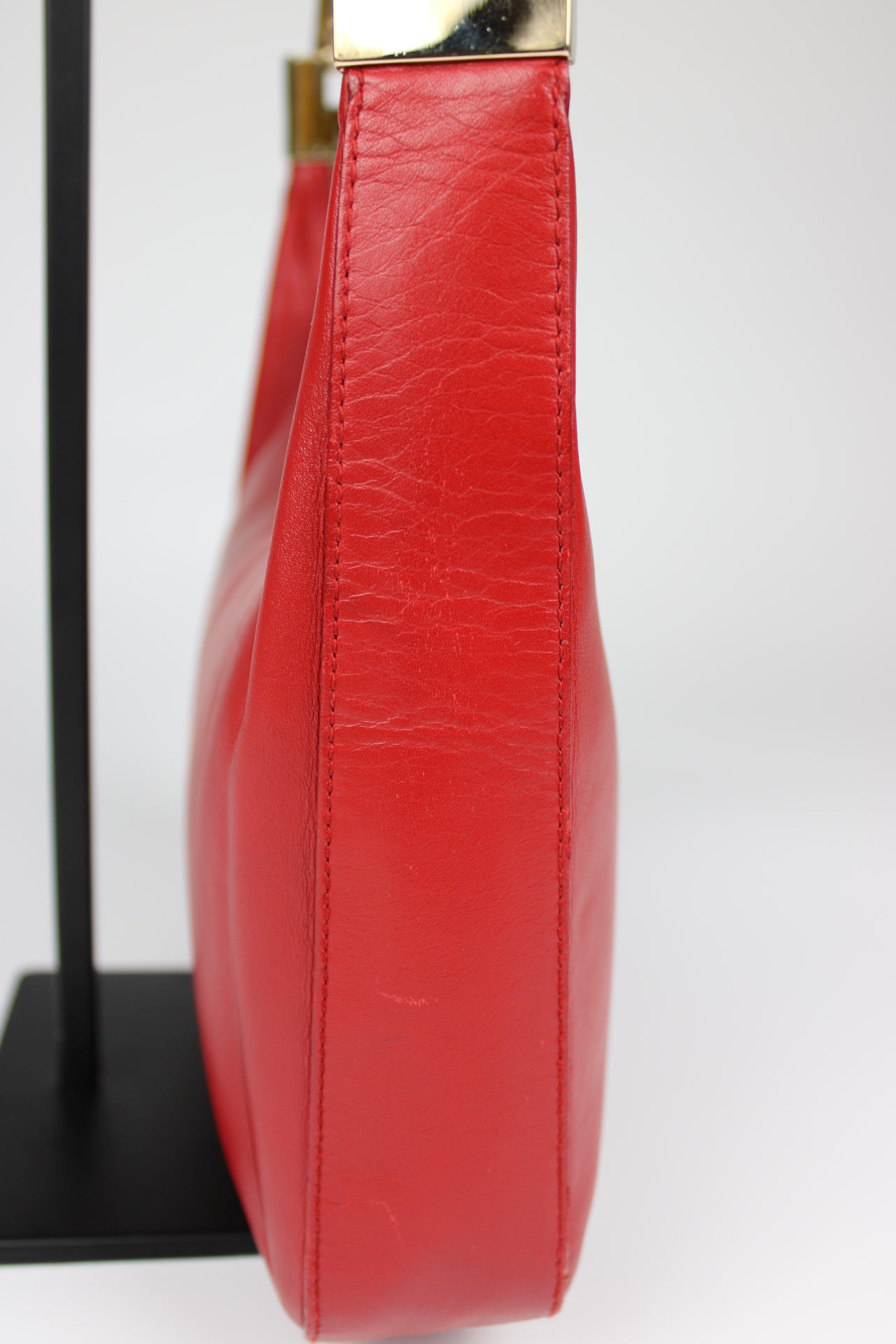 Gucci Leather Shoulder Bag 1990s