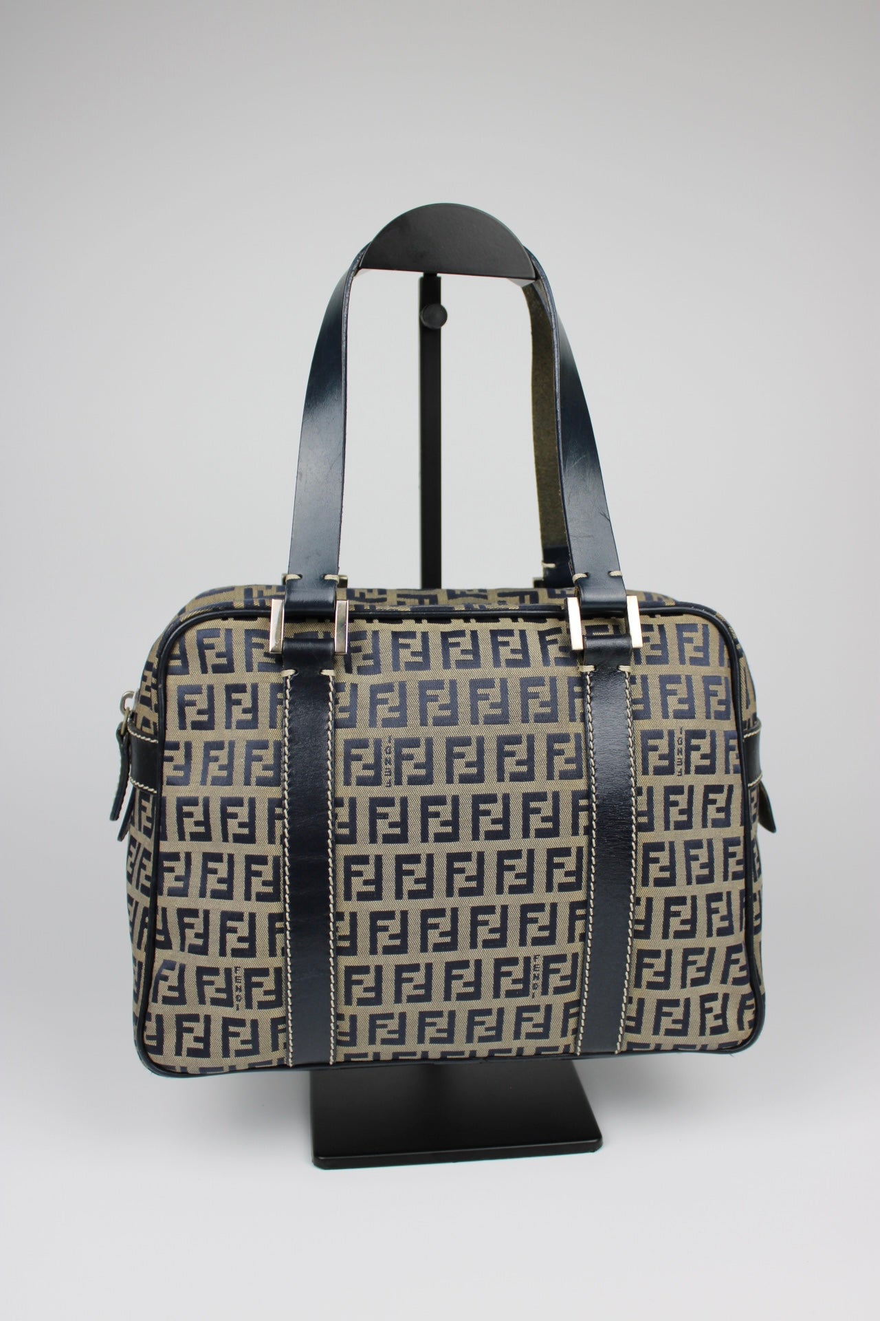 Fendi Zucchino Handbag 1990s