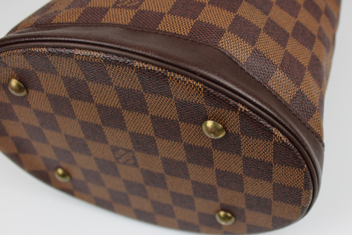Pre-owned Louis Vuitton Damier Ebene Bucket Bag 1998