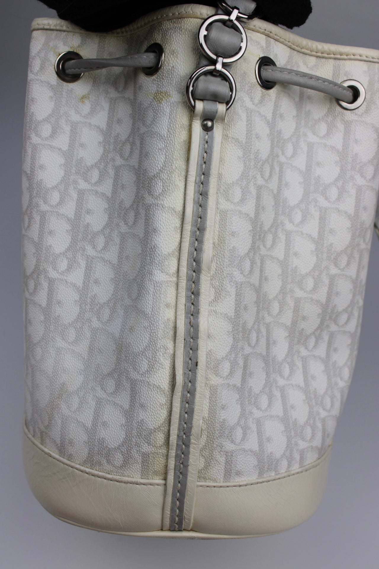 Dior Monogram Romantique Mini Bucket Bag 2007
