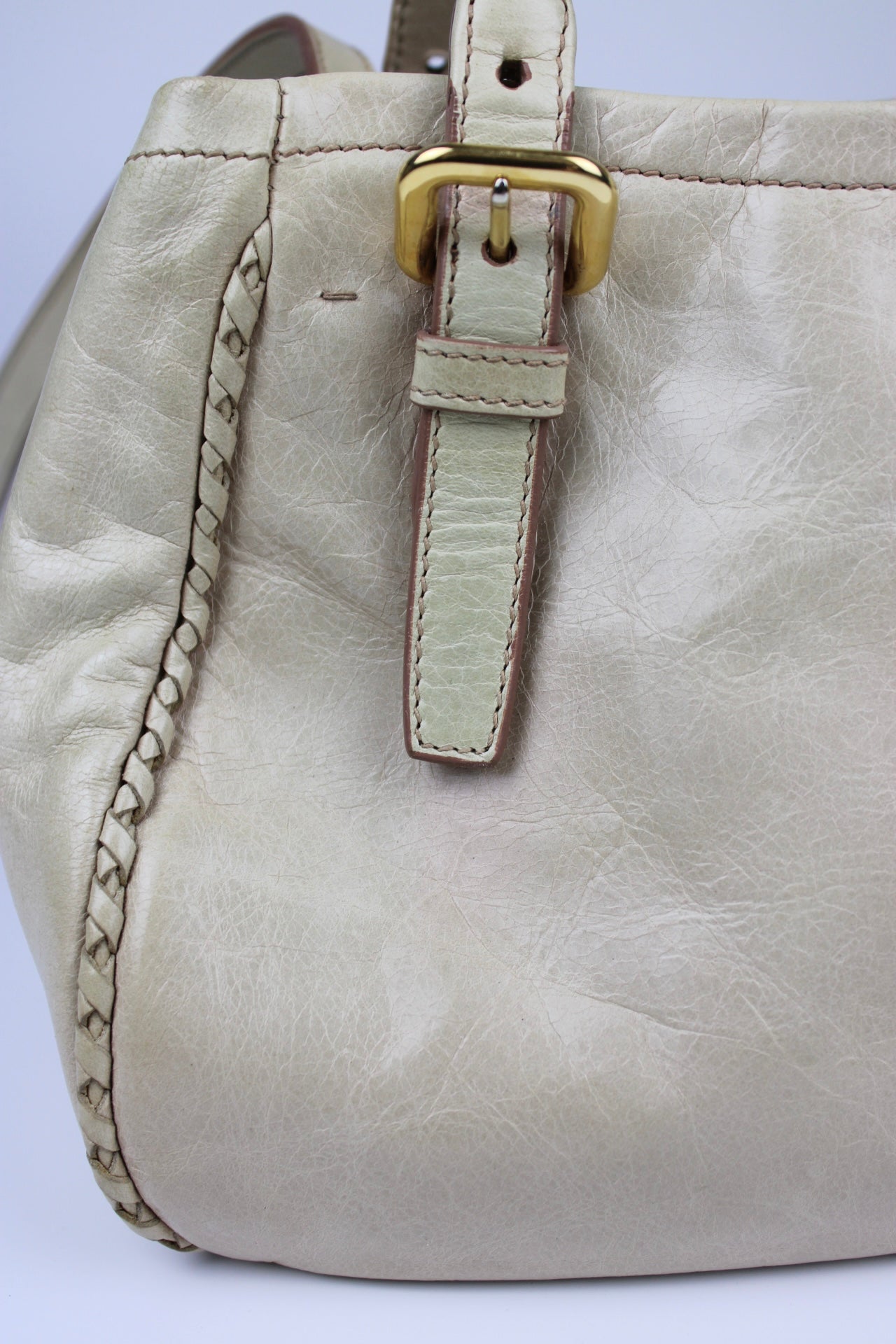Prada Vitello Shine 2-Way Bow Bag