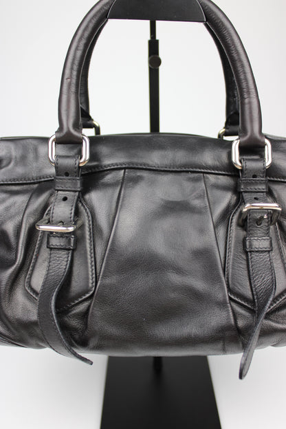 Prada Glacé Calf Leather 2-Way Bag