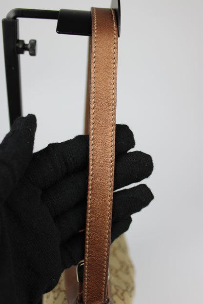 Gucci Monogram Pleated Charmy Pochette