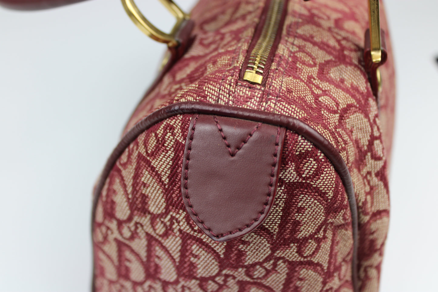 Dior Monogram Trotter Boston Bag 2004