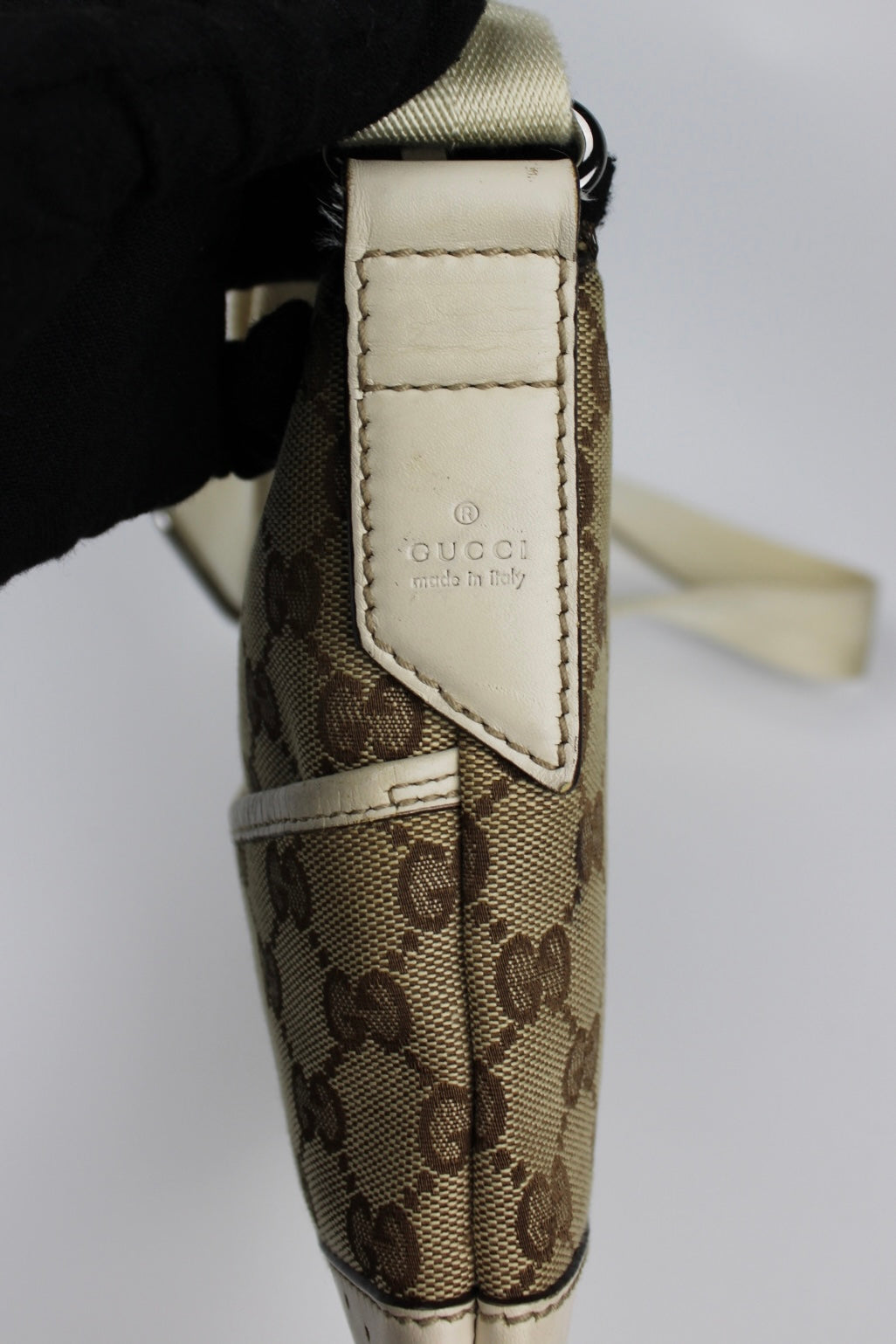 Gucci Monogram Cross Body Bag