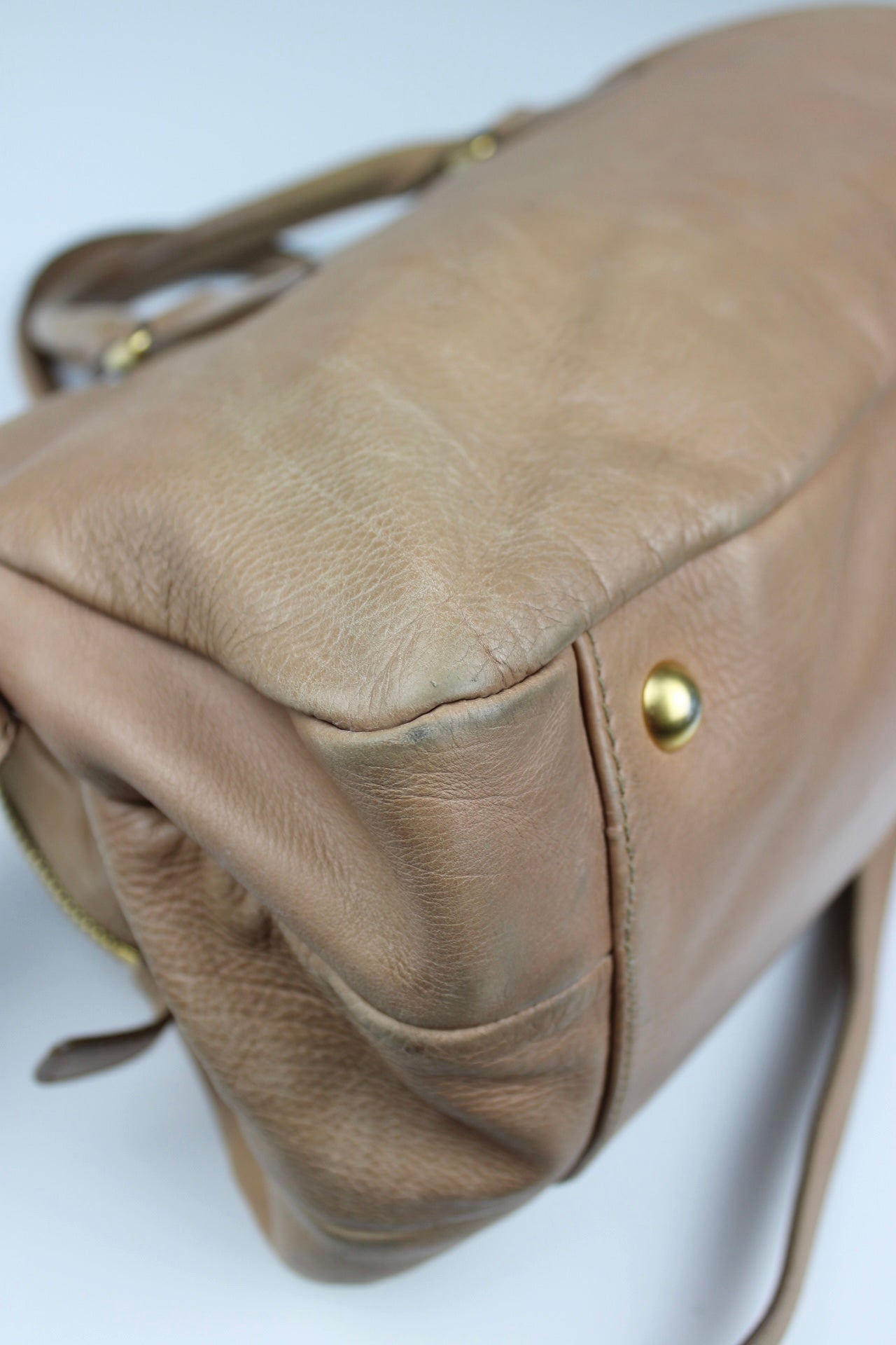 Miu Miu Leather Hobo Bag