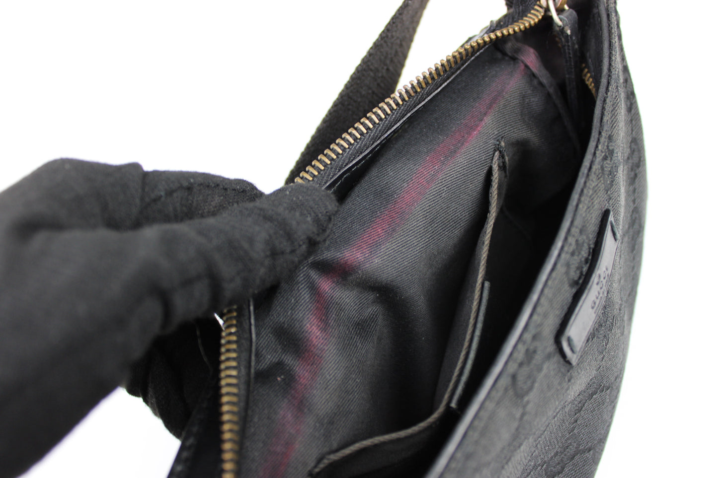 Gucci Monogram Pochette Bag