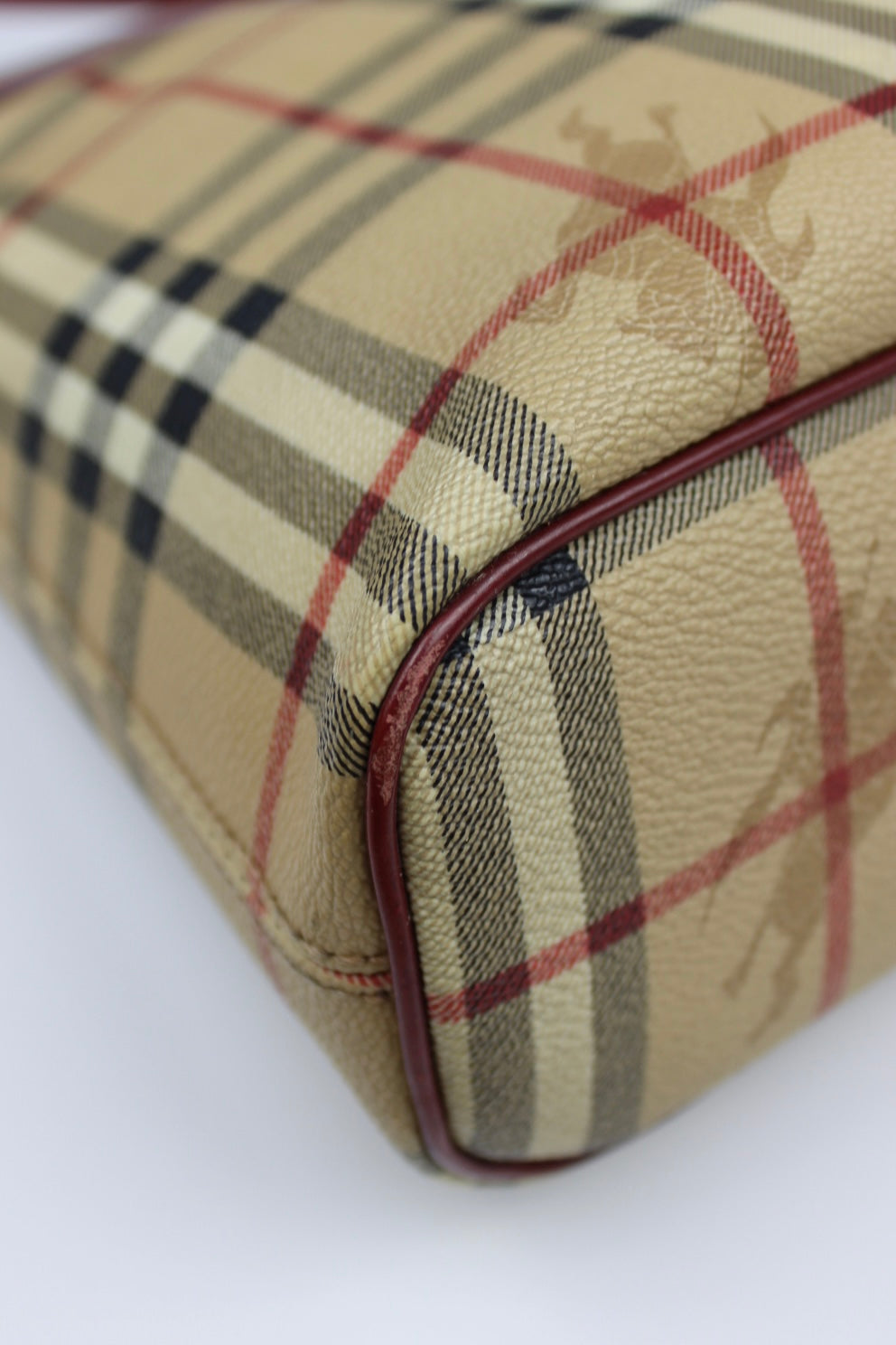 Burberry Haymarket Shoulder Bag 2003