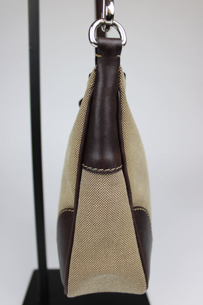 Prada Canvas Mini Hobo Bag