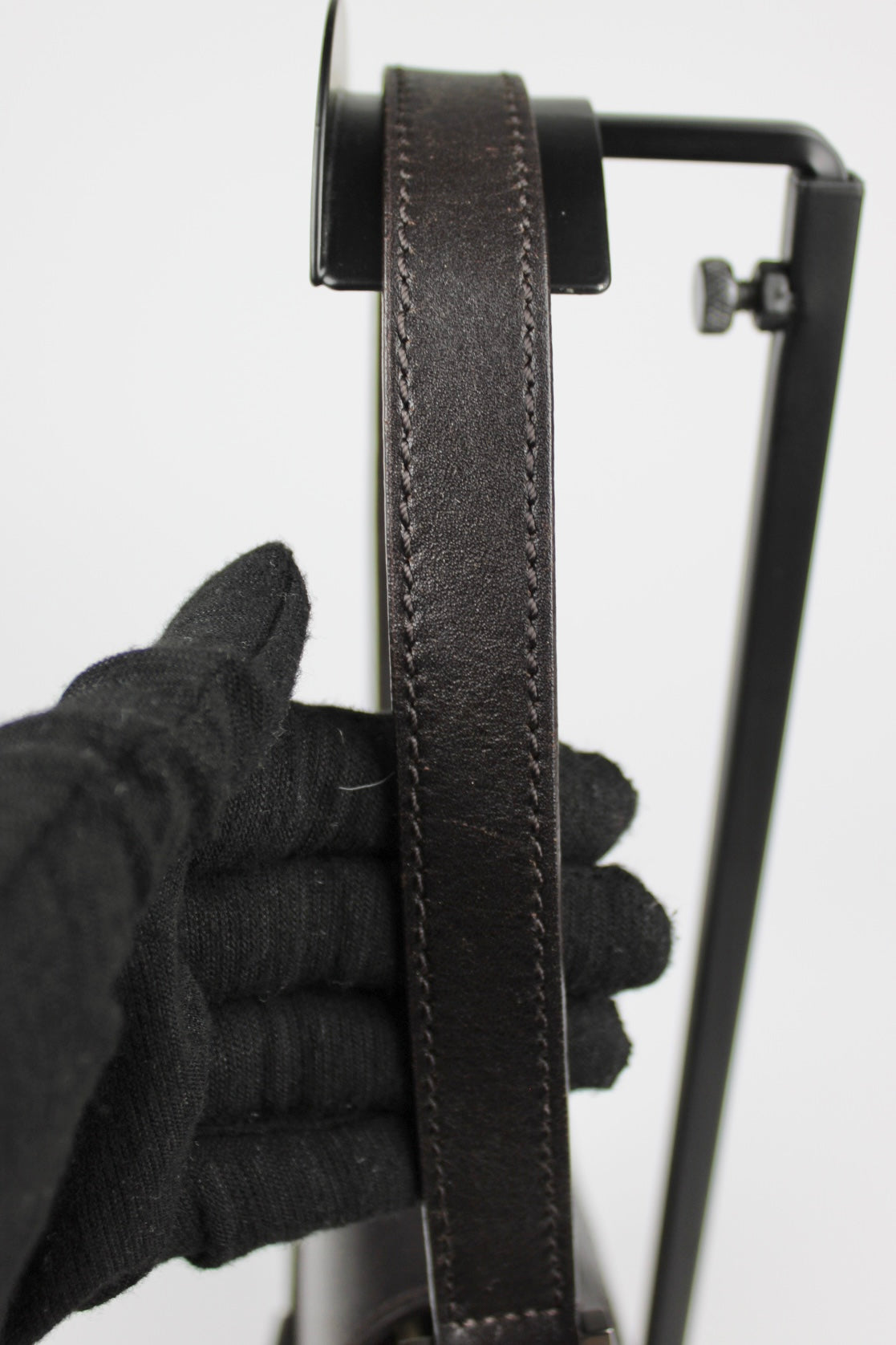 Fendi Zucchino Drawstring Baguette Bag