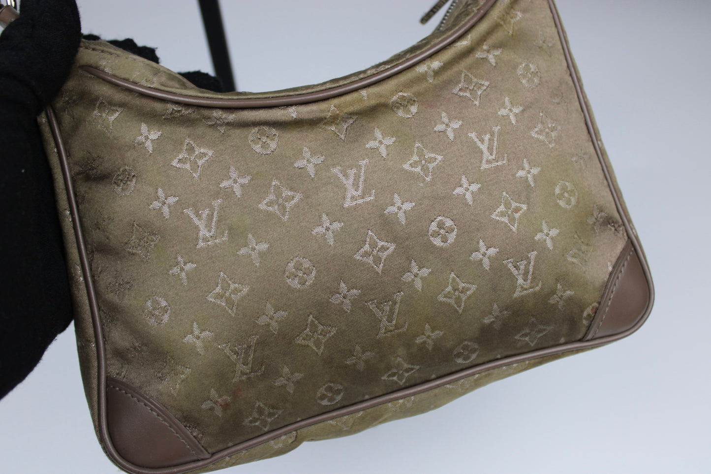 Louis Vuitton Satin Mini Boulogne Bag 2002