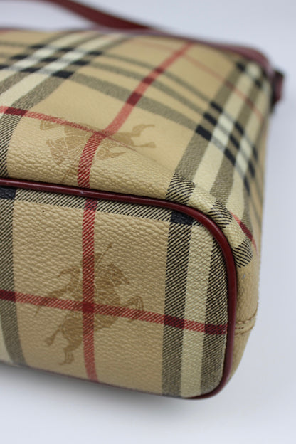 Burberry Haymarket Shoulder Bag 2003