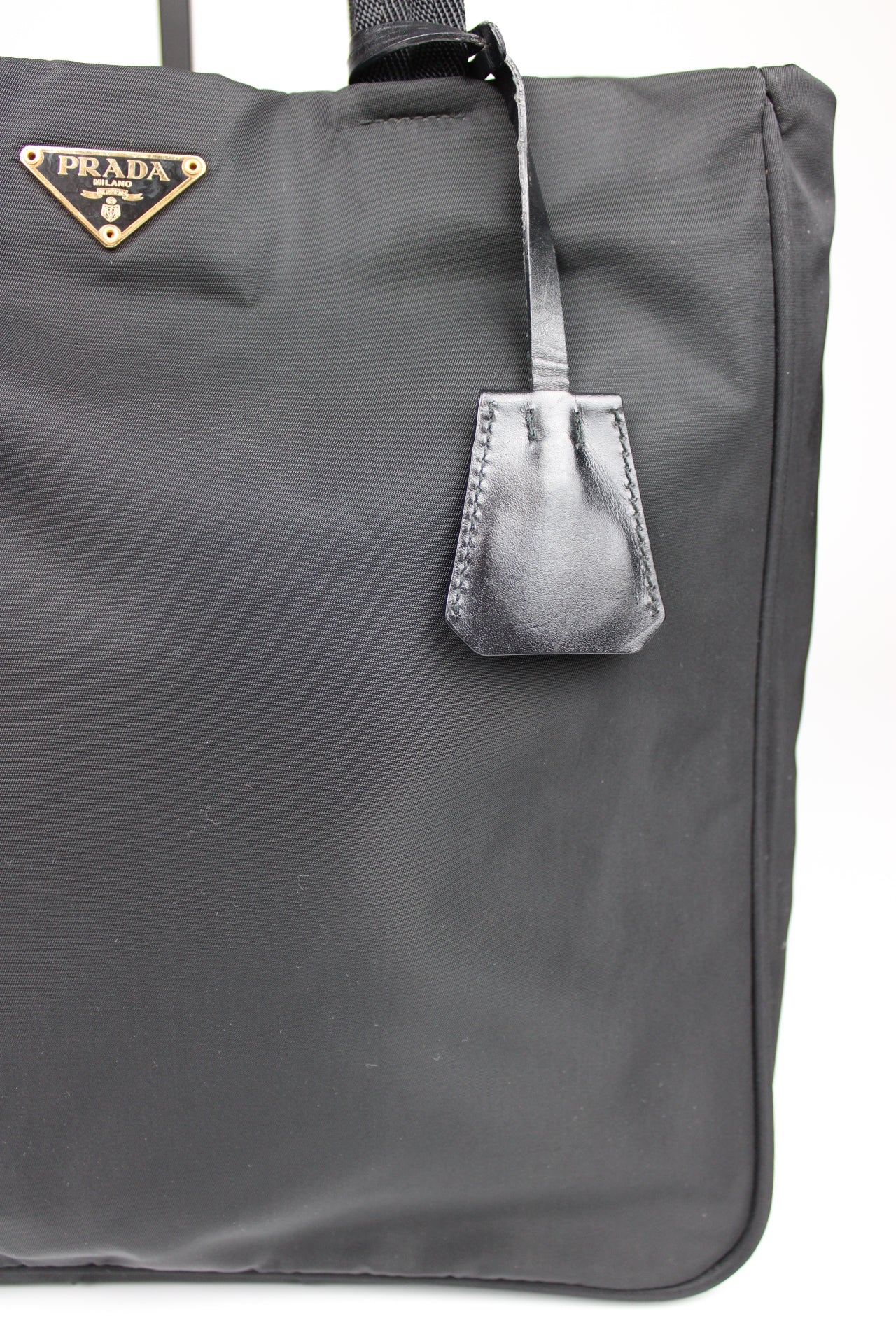 Prada Nylon Tote Shoulder Bag