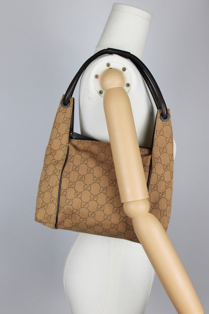 Gucci Monogram Denim Shoulder Bag