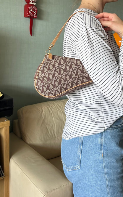 Dior Monogram Mini Saddle Bag 2001