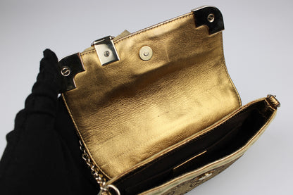 Gucci Monogram Satin Mini Pochette Bag