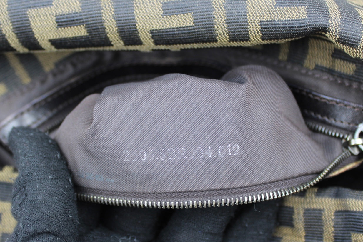 Fendi Zucca Baguette Bag