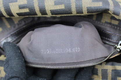 Fendi Zucca Baguette Bag