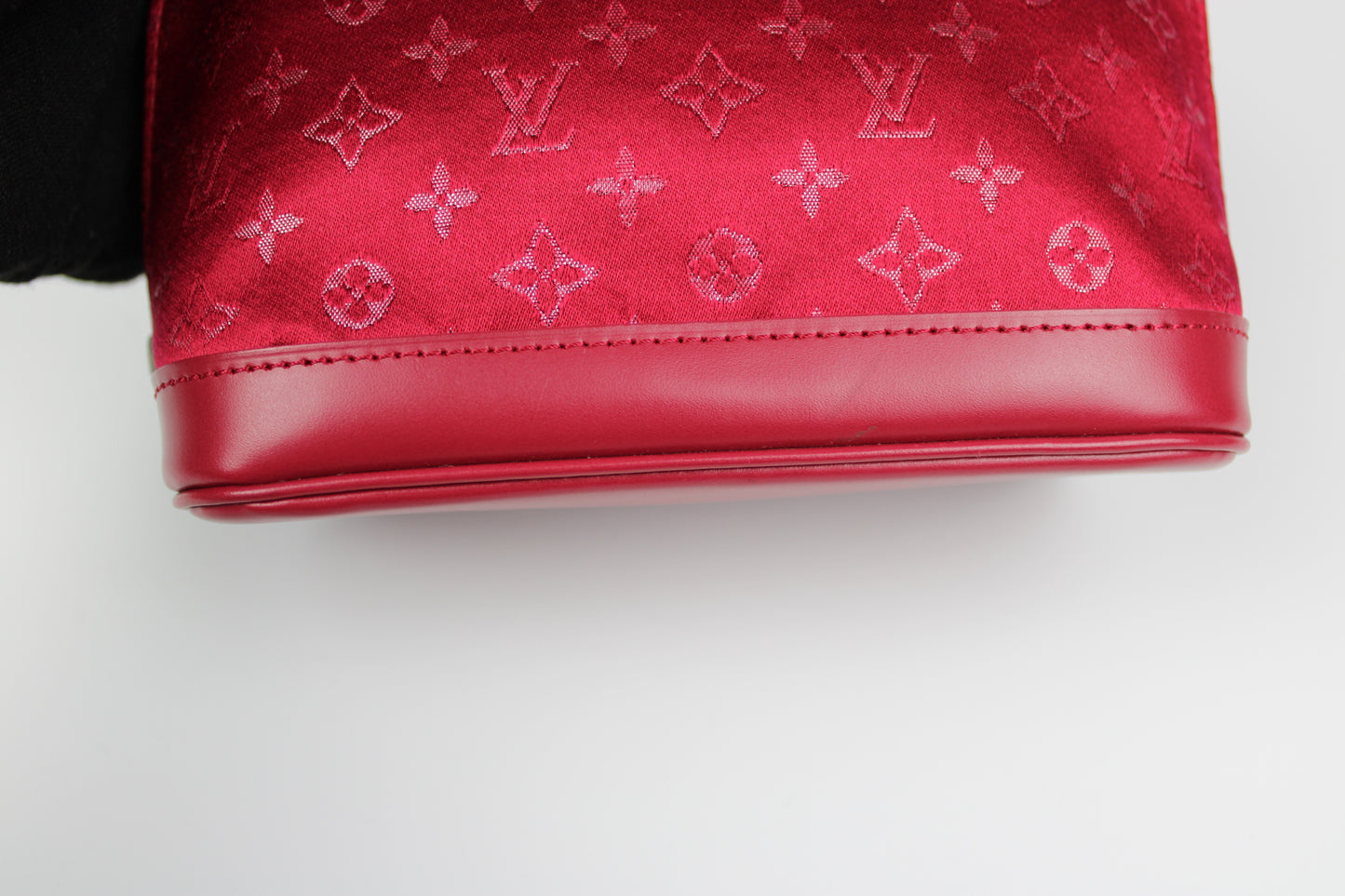 Louis Vuitton Satin Micro Alma Bag 2002