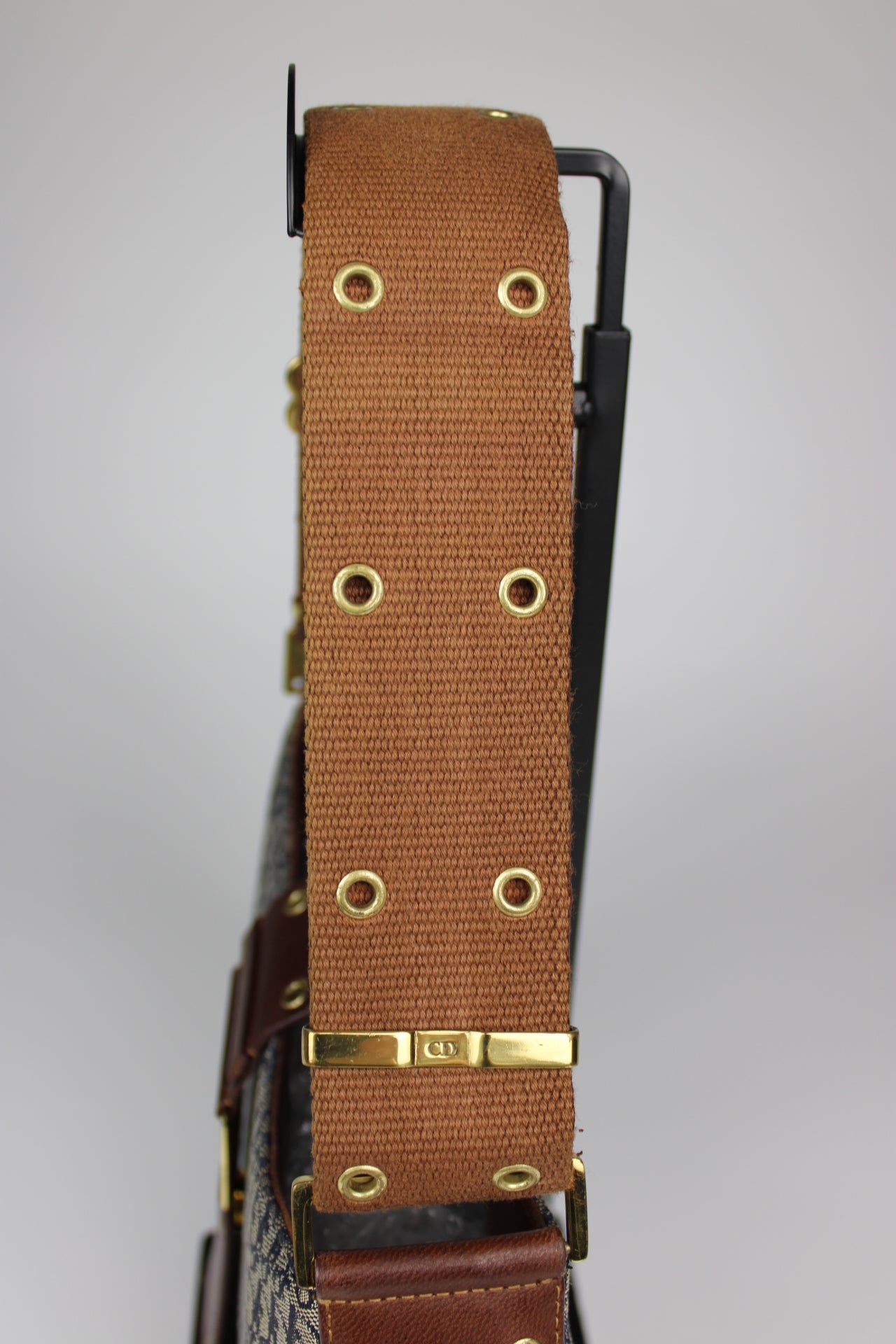 Dior Monogram Columbus Hobo Bag 2002