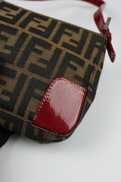 Fendi Zucca Pochette Bag (Restored)