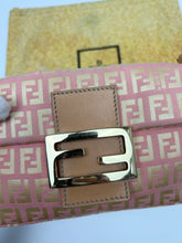 Load image into Gallery viewer, Fendi Zucchino Mini Baguette Bag
