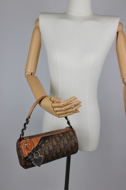 Dior Monogram Romantique Barrel Bag 2007
