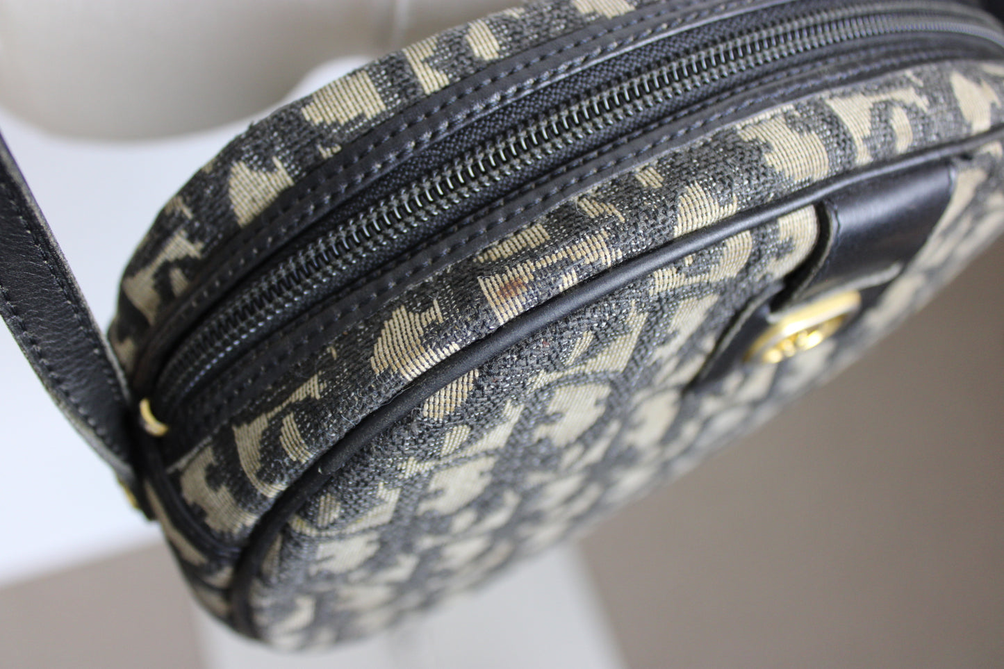 Dior Monogram Cross Body Bag 1980s