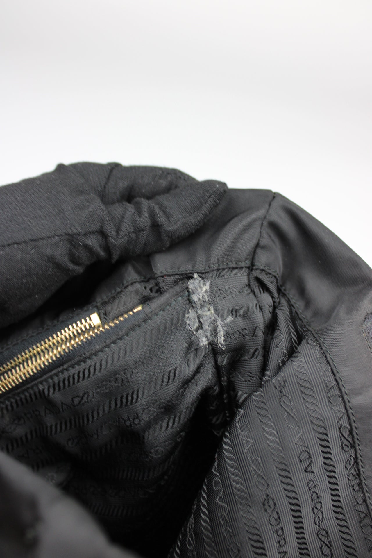 Prada Nylon Tote Shoulder Bag