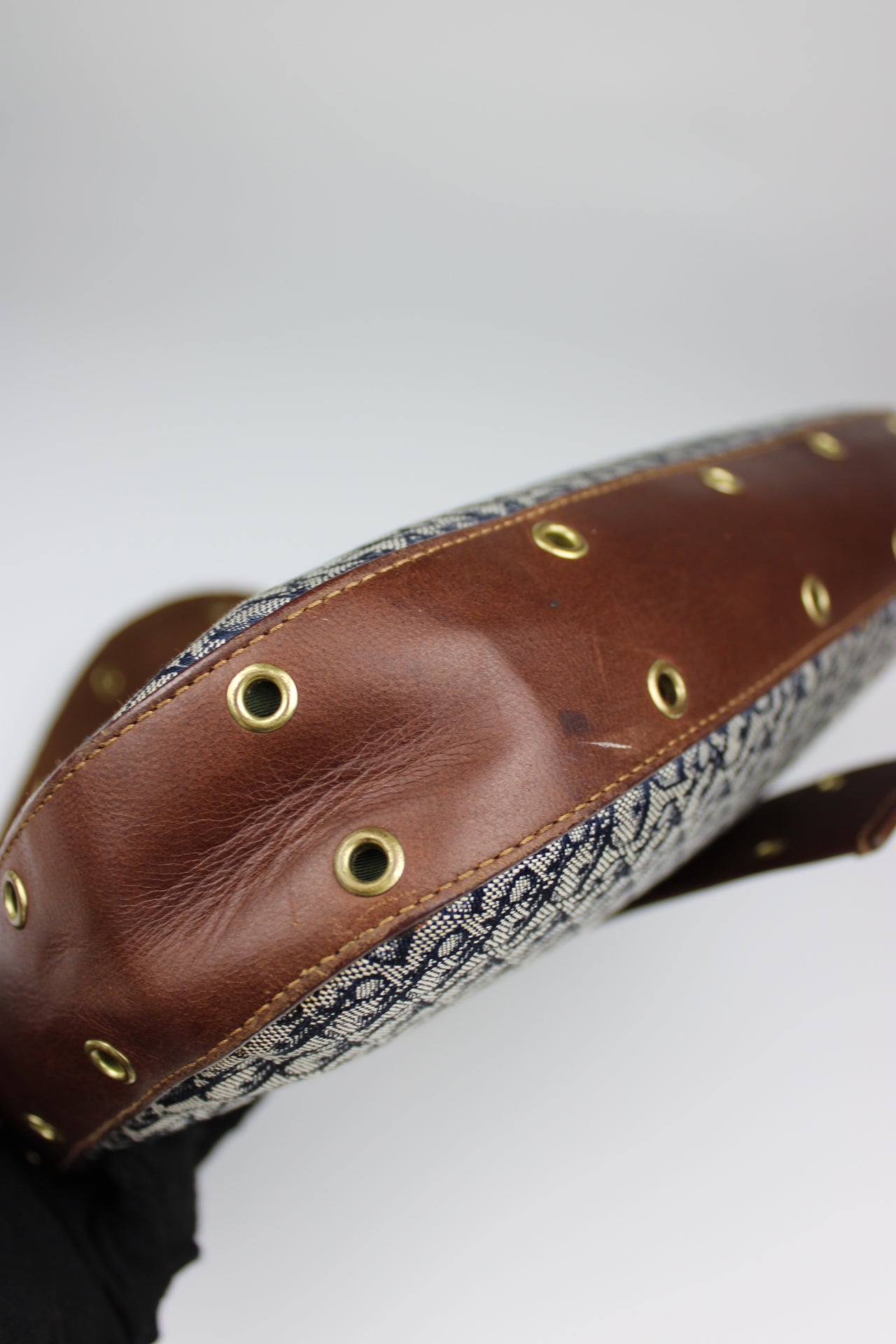 Dior Monogram Columbus Hobo Bag 2002