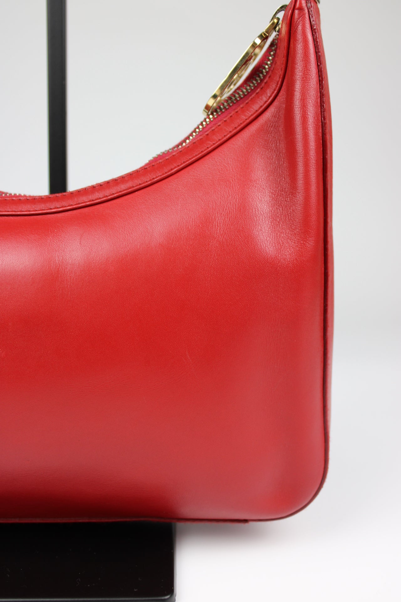 Gucci Leather Shoulder Bag 1990s