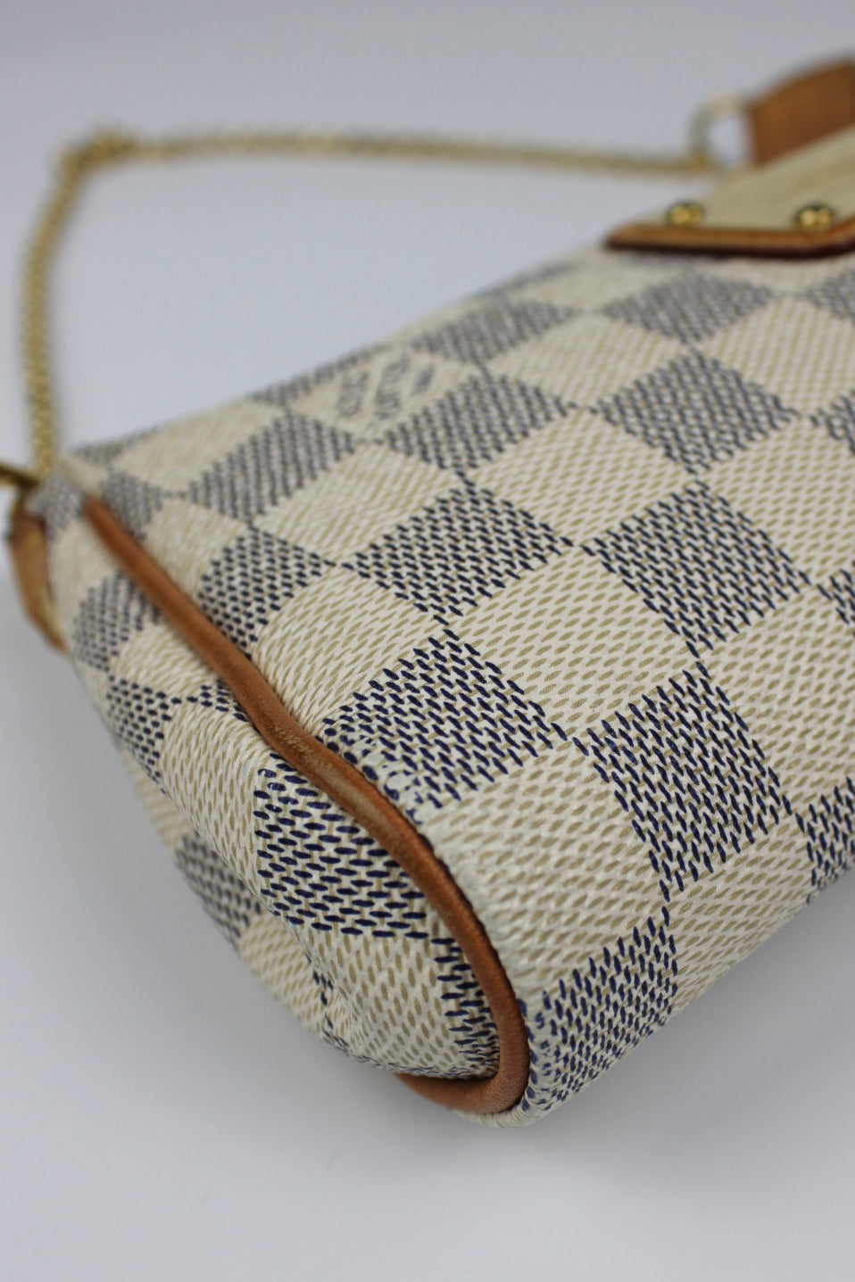 Louis Vuitton Damier Azur Eva Pochette Bag 2012